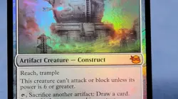 Technodrome FOIL NM M Teenage Mutant Ninja Turtles 179 MTG - Image 4