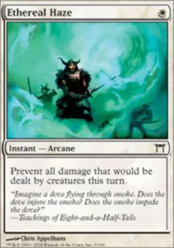 Champions Ethereal Haze - Foil x1 Moderate Play, English Magic Mtg M:tG - Image 1