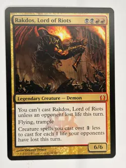 Magic the Gathering – Return to Ravnica – Rakdos, Lord of Riots 187 – Commander - Image 1