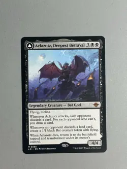 Aclazotz, Deepest Betrayal / Temple of the Dead - Lost Caverns Ixalan - LCI M 88 - Image 1