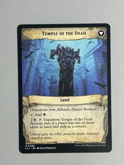 Aclazotz, Deepest Betrayal / Temple of the Dead - Lost Caverns Ixalan - LCI M 88 - Image 2