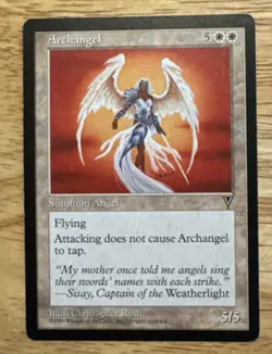 ARCHANGEL x1 mtg VLP-NM Visions 1 Rare - Image 1