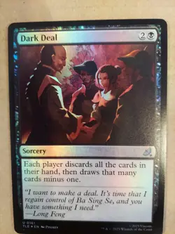 Dark Deal U Foil #161 | TLE Avatar: The Last Airbender Eternal | MTG - Image 1