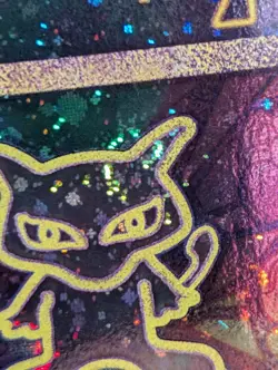 Pokemon Ancient Mew Movie 2000 Promo Holo TAG 7.5 With 2 Swirls 🍥, 1 On Face - Image 3