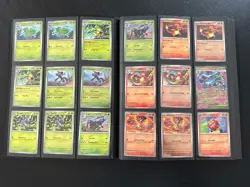 Pokemon TCG Phantasmal Flames - Complete Base Master Set (Incl EX & RH) + binder - Image 2