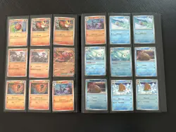 Pokemon TCG Phantasmal Flames - Complete Base Master Set (Incl EX & RH) + binder - Image 3