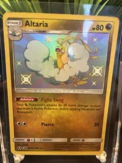 Altaria SV37/SV94 SHINY HOLO ALTERNATE ULTRA RARE Hidden Fates Pokemon NM 2019 - Image 1