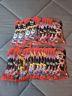 Pokemon TCG Destined Rivals Sleeved Booster Pack Lot of 10 New/Sealed - Image 1