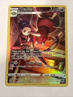 Ariados TG09/TG30 (NM) - SWSH09: Brilliant Stars Trainer Gallery Pokemon TCG - Image 1