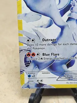 Reshiram Full Art 113/114 Pokemon TCG 2011 Black & White Expansion - Image 4