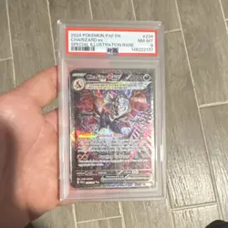 Pokemon TCG Charizard ex SV: Paldean Fates Special Illustration Rare Holo PSA 8 - Image 1