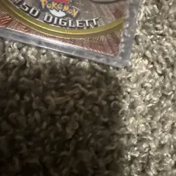 2000 Pokemon Topps Chrome Diglett #50 Series 1 - Image 4