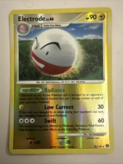 Pokemon Stormfront "Electrode" 36/100 Reverse Holo X1 - Image 1