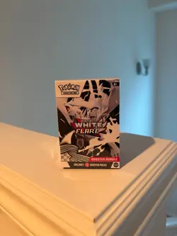 Pokemon Scarlet and Violet White Flare Booster Box Sealed - Image 1