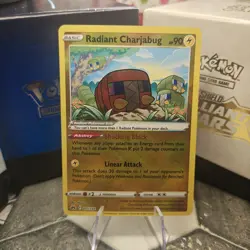 Pokemon TCG Crown Zenith 051/159 - Radiant Charjabug - Ultra Rare - NM - Image 1