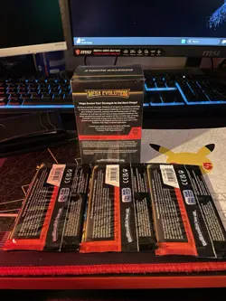 Pokemon Mega Evolution Booster Bundle + 3 Pks (Lucario Venusaur Charizard) TCG - Image 2