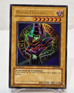 SPANISH Dark Magician LDD-S005 LOB Ultra Rare 1st Edition Yugioh 7940 - Image 1