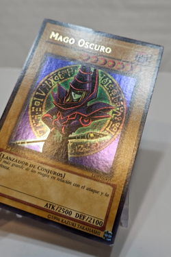 SPANISH Dark Magician LDD-S005 LOB Ultra Rare 1st Edition Yugioh 7940 - Image 3