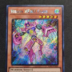 Yu-Gi-Oh! TCG Vision HERO Faris 1st Edition RA01-EN004 Holo - Image 2