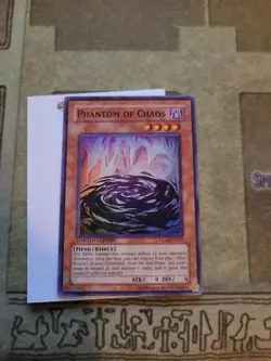 YUGIOH PHANTOM OF CHAOS GLAS-ENSE1 SUPER LIMITED ED LP - Image 2