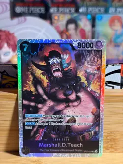 MARSHALL.D.TEACH ST27-005 Starter 27: BLACK Marshall.D.Teach One Piece TCG NM - Image 1