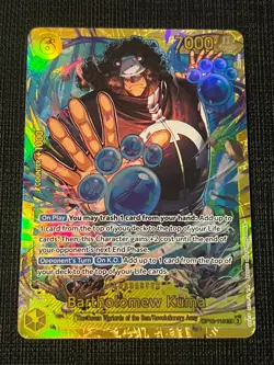 Bartholomew Kuma English SEC OP12-119 Legacy of the Master - Image 1