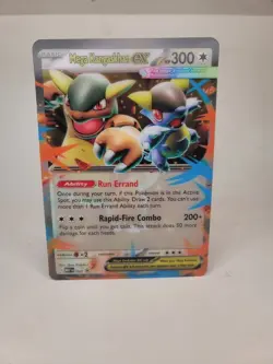 Mega Kangaskhan Ex JUMBO Black Star Promo 025 Lenticular Card Near Mint - Image 1