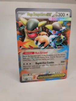 Mega Kangaskhan Ex JUMBO Black Star Promo 025 Lenticular Card Near Mint - Image 2