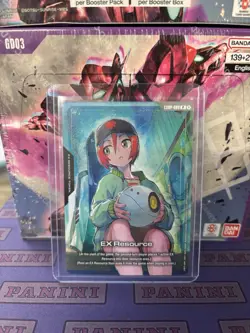 GUNDAM TCG EXCLUSIVE RESOURCE TOKEN EXRP-009 PROMOTION CARD PACK FRESH RARE HOT - Image 1