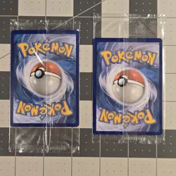 Pokemon Sealed Build A Bear Promo Eevee And Pikachu 63/98 20/108 Cards - Image 4