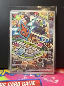 Pokemon TCG Rotom Card 197/182 Destined Rivals Series, NM/M Condition - Image 1