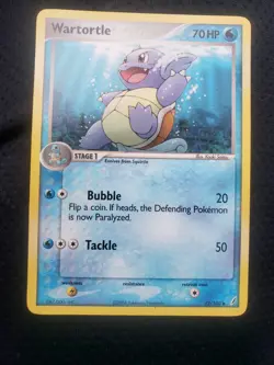 Wartortle 42/100 Uncommon Crystal Guardians Pokemon Card LP - Image 1