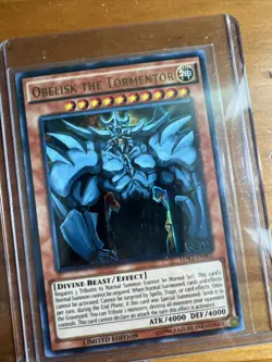 Yugioh - Egyptian God Cards Obelisk Slifer Ra - Rare - Holo - NM - LDK2 - Image 3