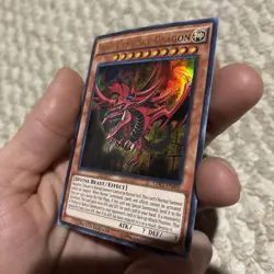 Yu-Gi-Oh! Slifer the Sky Dragon LDK2-ENS01 Ultra Rare Holo Card 1996 - Image 3