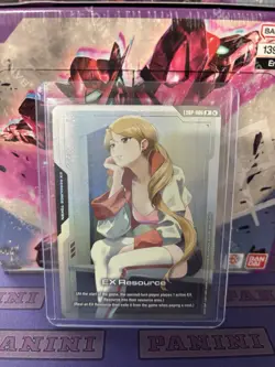GUNDAM TCG EXCLUSIVE RESOURCE TOKEN EXRP-006 PROMOTION CARD PACK FRESH RARE HOT - Image 1