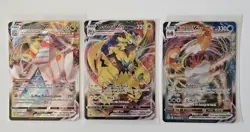 Various VMAX Pokemon Cards Lot Of Three: 029/172, 123/203, 054/159 - Full Art - Image 1