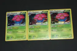 Pokemon Card Lot LP-PL 3x Holo Vileplume 3/149 BW Boundaries Crossed Set - Image 1