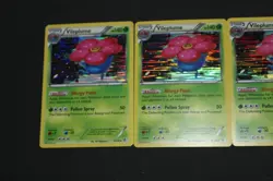 Pokemon Card Lot LP-PL 3x Holo Vileplume 3/149 BW Boundaries Crossed Set - Image 2