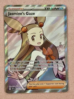 Jasmine's Gaze | Surging Sparks 233/191 | Full Art Trainer | Pokemon Card | NM - Image 1