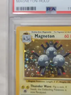 Magneton Holo #9 PSA Graded EX 5 Base Set 1999 Vintage Pokemon Card Rare WOTC - Image 2