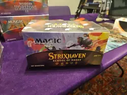 Magic: The Gathering Strixhaven School of Mages Set Booster Box—English—Sealed - Image 1