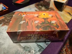 MTG Hour of Devastation Booster Box English Magic The Gathering New Sealed - Image 1