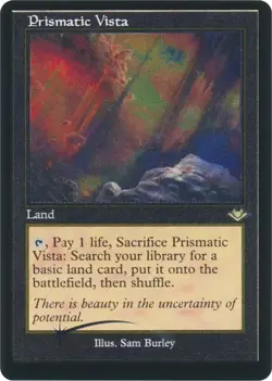 Prismatic Vista - Foil Etched Retro Frame - MTG Magic - LP - Image 1