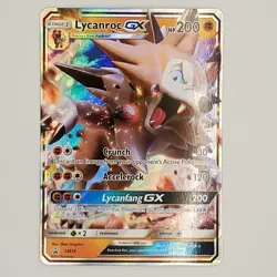 Lycanroc GX - SM14 - Oversized Jumbo Card - Pokemon RF1 - Image 1