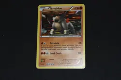 Pokemon Card PL Holo Rare Terrakion 73/101 BW Noble Victories Set - Image 1