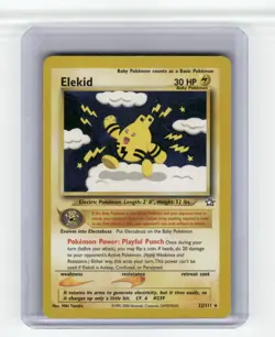 Elekid Neo Genesis Rare Pokemon Near Mint or Better - Image 1