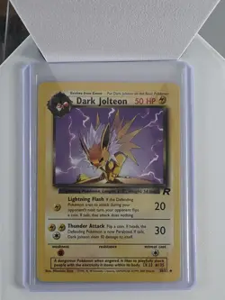 Pokemon TCG Dark Jolteon 38/82 Unlimited Team Rocket 2000 LP/NM - Image 1