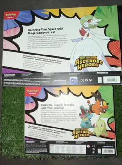 Pokemon Ascended Heroes Mega Gardevoir Poster Collection & Pin Collection Bundle - Image 2