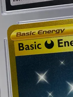 2024 Pokemon Shrouded Fable BASIC DARKNESS ENERGY 098/064 Hyper Rare PSA 9 - Image 2