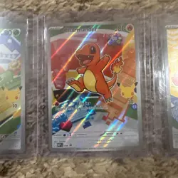 Pokemon First Partner Kanto Set Charmander Squirtle #37, 38, 39 Bulbasaur - Image 3